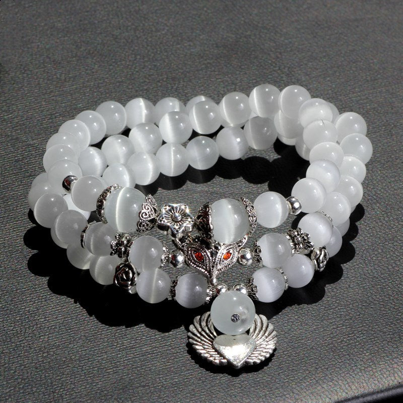 Wholesale Crystal Opal 3 Circle Bracelet